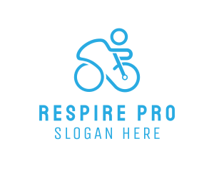 Bicycle Bike Cyclist logo design