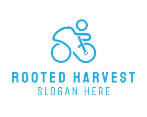 Bicycle Bike Cyclist logo design