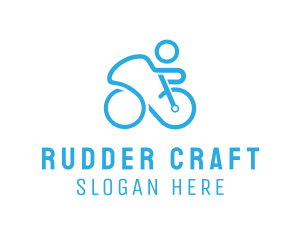 Bicycle Bike Cyclist logo design