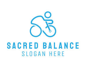 Bicycle Bike Cyclist logo design