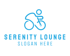 Bicycle Bike Cyclist logo design