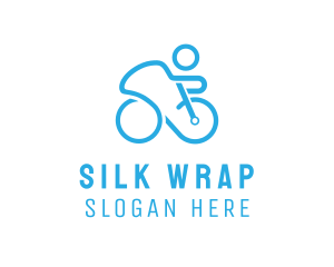 Bicycle Bike Cyclist logo design