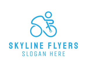 Bicycle Bike Cyclist logo design