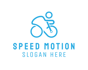 Bicycle Bike Cyclist logo design