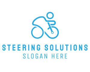 Bicycle Bike Cyclist logo design