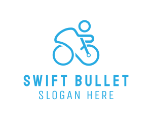 Bicycle Bike Cyclist logo design