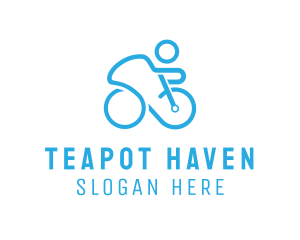 Bicycle Bike Cyclist logo design