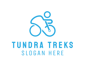 Bicycle Bike Cyclist logo design