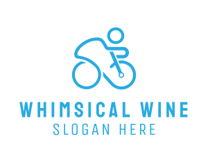 Bicycle Bike Cyclist logo design