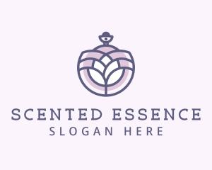 Flower Bud Parfum logo design