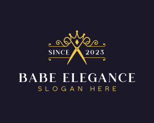 Elegant Tailor Dressmaker logo design