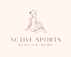 Nude Beauty Woman logo