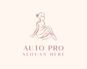 Nude Beauty Woman logo