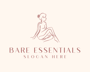 Nude Beauty Woman logo