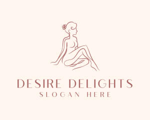 Nude Beauty Woman logo