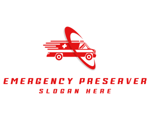 Rescue Emergency Ambulance logo design