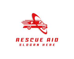 Rescue Emergency Ambulance logo