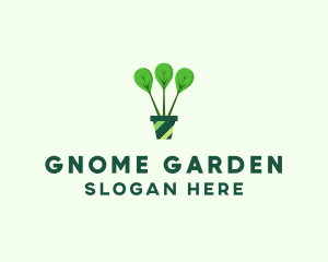 Green Plant Gardening logo design