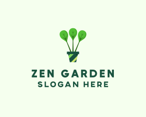 Green Plant Gardening logo design