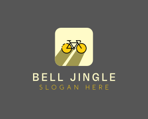 Bicycle Cycling Bike App logo design