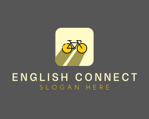 Bicycle Cycling Bike App logo design