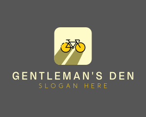 Bicycle Cycling Bike App logo design