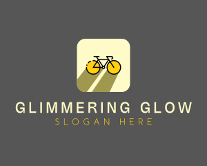 Bicycle Cycling Bike App logo design