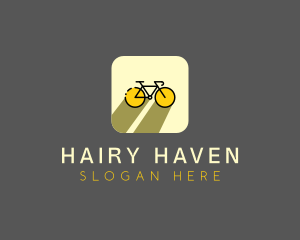 Bicycle Cycling Bike App logo design