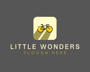 Bicycle Cycling Bike App logo design