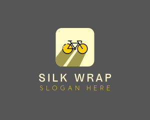 Bicycle Cycling Bike App logo design