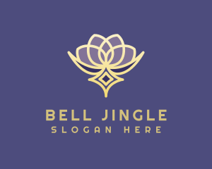 Premium Lotus Spa logo design