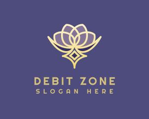 Premium Lotus Spa logo design