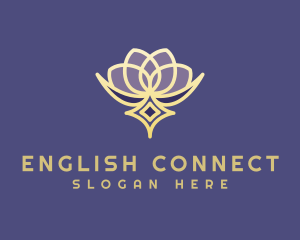 Premium Lotus Spa logo design