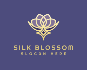 Premium Lotus Spa logo design