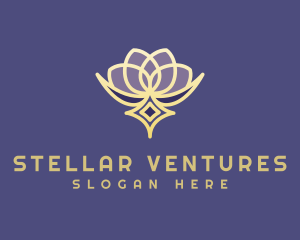 Premium Lotus Spa logo design