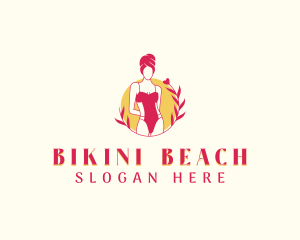 Sexy Swimsuit Bikini logo design