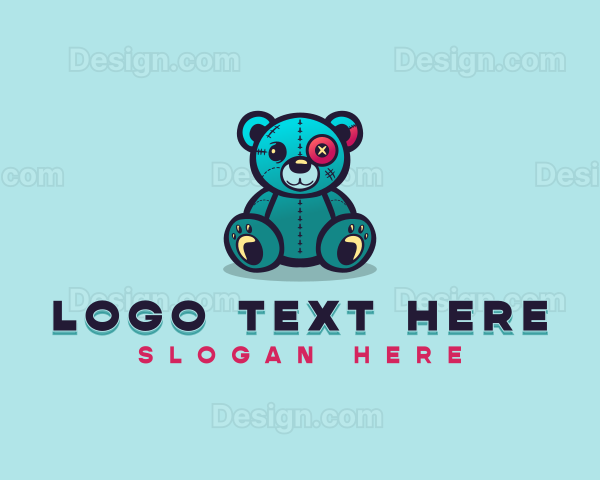 Teddy Bear Toy Logo