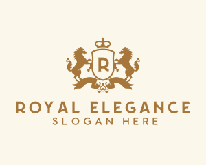 Royal Horse Crest logo design