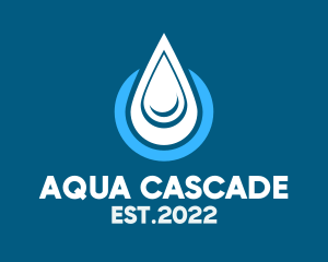 Aqua Water Refilling Station  logo design