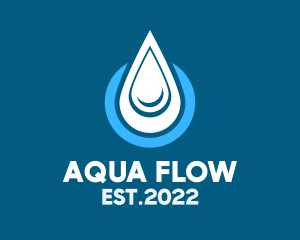 Aqua Water Refilling Station  logo design