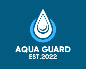 Aqua Water Refilling Station  logo design