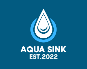 Aqua Water Refilling Station  logo design