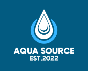 Aqua Water Refilling Station  logo design