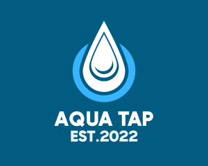 Aqua Water Refilling Station  logo design