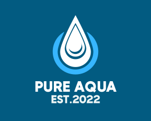 Aqua Water Refilling Station  logo design