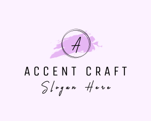 Artist Craft Watercolor logo design