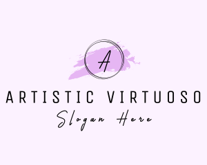 Artist Craft Watercolor logo design