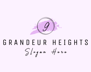 Artist Craft Watercolor logo design