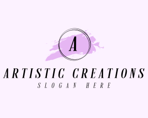 Artist Craft Watercolor logo design