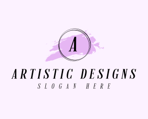 Artist Craft Watercolor logo design